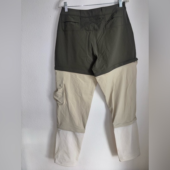 Outdoor Voices RecTrek Zip-Off Pants in Tea Tree Colorblock | Size M - Picture 6 of 7